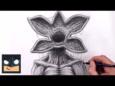 How To Draw Demogorgon | Stranger Things Sketch Art Lesson (Step by Step)