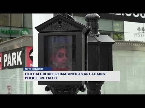 Art installation addressing police brutality finds new life in Brooklyn