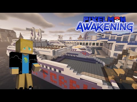 Minecraft Roleplay Pixelmon Awakening Episode 1 Arrival at a new Region