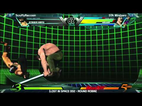 UMVC3: STA Windzero vs ScruffyRaccoon - Round Robin - LOST IN SPACE 002