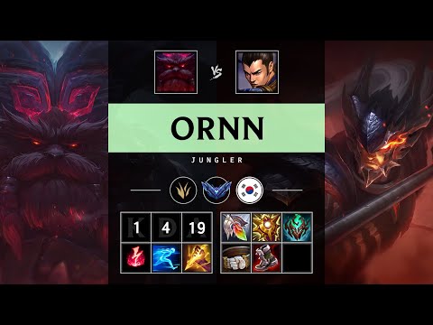 Ornn Jungle vs Xin Zhao - KR Diamond Patch 25.07