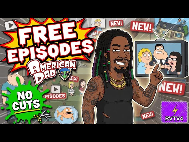 American Dad Full Episodes NoZoom -News Season #NoCuts  #1080p​ #americandad #rvtv4 #animated