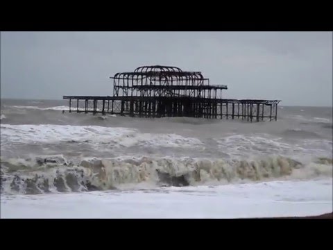 West Pier Brighton 1900 2016 Before & After
