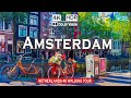 Amsterdam Netherlands 4K Walking Tour A Sunny Walk In Amsterdam