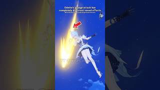 Odette has completely different plunge sound effects😮 #genshinimpact #shorts