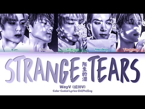 WayV (威神V) '陌生的泪 (Strange Tears)' Lyrics (Color Coded Chi|Pin|Eng)
