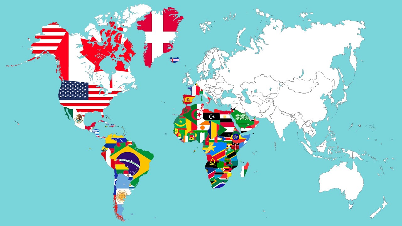 Aprende TODOS Los Países del Mundo 🌎 - De la A a la Z 🤓