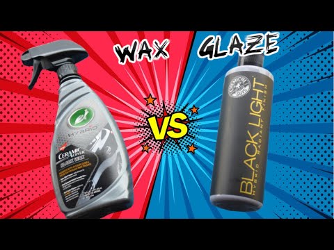 Chemical guys black light vs Turtle wax acrylic black wax
