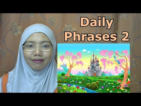 [LEARN MALAY] 240-Daily Phrases part 2
