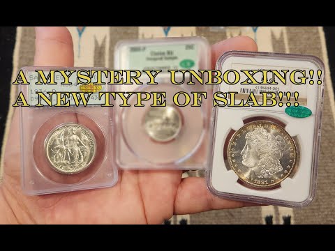 My first CAC slab: A Mystery Coin Unboxing! A New Kind of Slab!