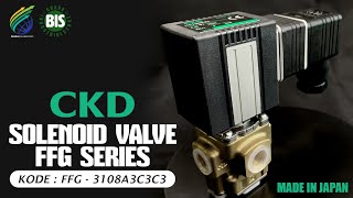 CKD - SOLENOID VALVE FFG SERIES (FFG - 3108A3C3C3) Made In Japan