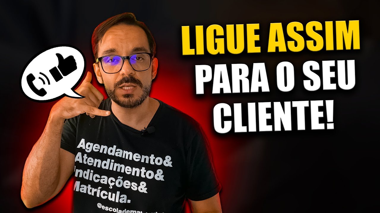 Como ligar para o cliente - Agende exatamente assim!