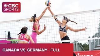 FIVB Volleyball World Beach Pro Tour Elite 16 Hamburg: CAN (Humana-Paredes/Wilkerson) vs. Germany