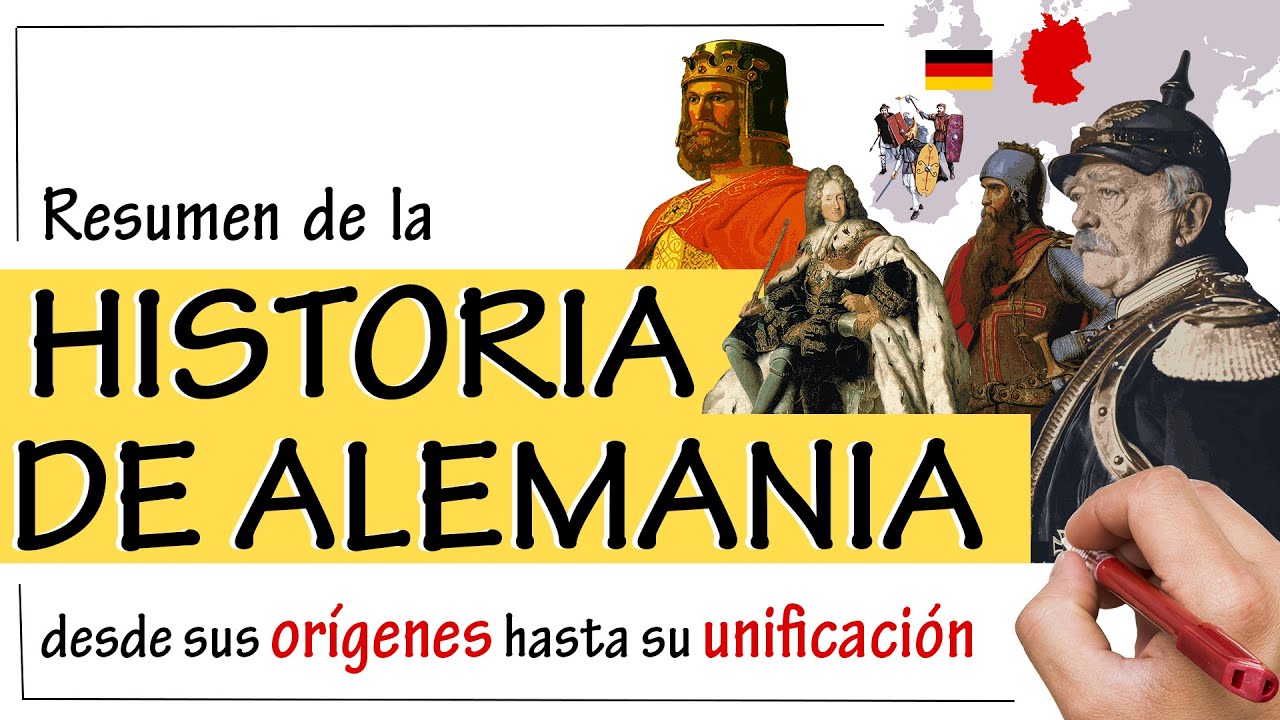 Historia de ALEMANIA - Resumen | Desde sus orígenes hasta la UNIFICACIÓN DE ALEMANIA.