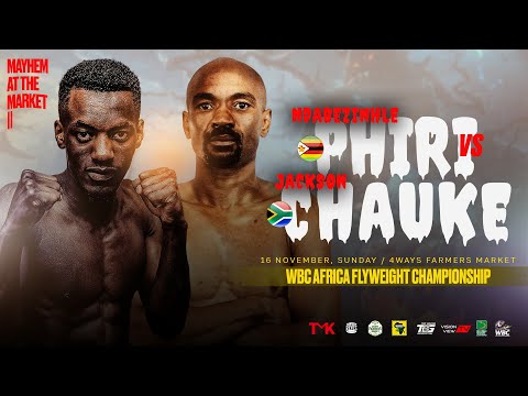 🔴 LIVE STREAM: Mayhem at the Market 2 | WBC Africa Flyweight Championship