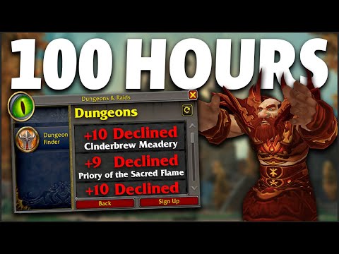 I Spent 100 Hours Pugging Mythic+ | World of Warcraft