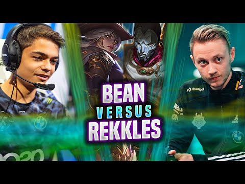 KC REKKLES vs FNC BEAN! - KC Rekkles Plays Jhin ADC vs FNC Bean Ashe! | Season 2022