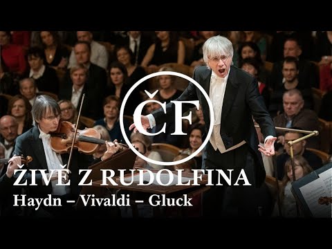 Živě z Rudolfina: Haydn, Vivaldi, Gluck (Antonini, Špaček, Česká a Česká studentská filharmonie)