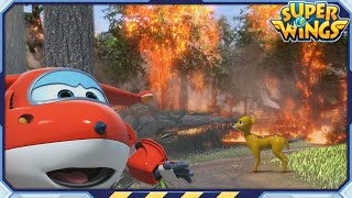 Download lagu [SUPERWINGS S1] Ayah Pemadam Kebakaran | Superwings | S1 EP35 | Super Wings mp3