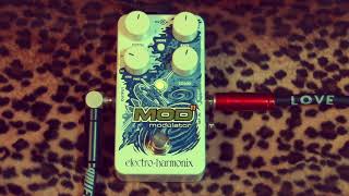 Video thumbnail for Electro-Harmonix MOD 11 Modulation pedal of warbly cosmic love by gearmanndude