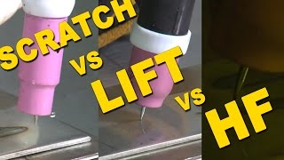 Scratch Start VS. Lift Start VS. High Frequency Start | TIG Time