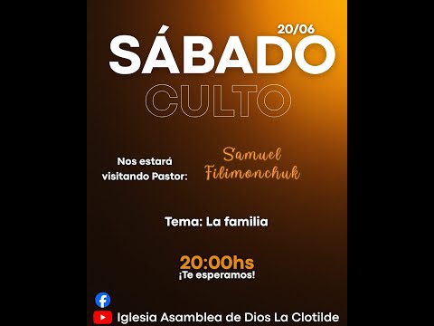 Servicio  Sabado 20.6.26