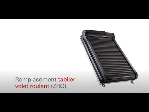 Remplacement tablier RT2 Roto