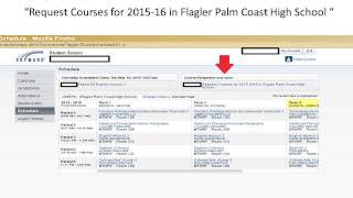 Skyward Course Selection Directions