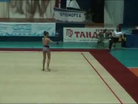Maria Mareva (BUL) ball  "Chernomoretz" 2011