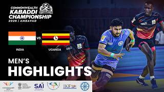 India Men v Uganda Men | Match Highlights | Commonwealth Kabaddi Championship 2026 #CWKC 2026