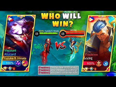 YUZUKE VS TOP GLOBAL FREDRINN TRASHTALKER! | WHO IS THE KING OF LIFESTEAL?! | (INTENSE MATCH! 🔥)