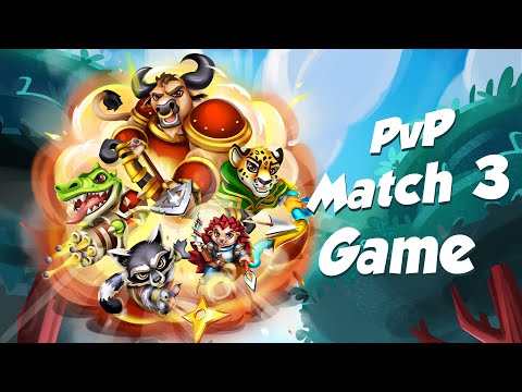 Muzzle Mash - PvP Match 3 Video