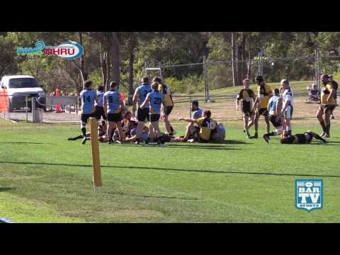 2017 NHRU Round 11 Premier 3 Highlights - Southern Beaches v Medowie