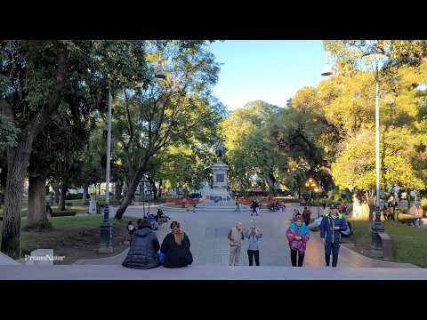 Catamarca Argentina | Downtown Scenic Views & Walk | Quiet Sunday 2024 (Real Sound and Music)