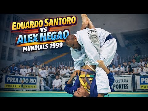 Eduardo Santoro vs Alex Negao Mundials Jiu Jitsu Absolute Finals Purple Belt