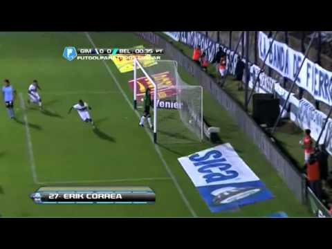 Gol de Correa Gimnasia 1   Belgrano 0 Fecha 4 Torneo Final 2014 Fútbol Argentino