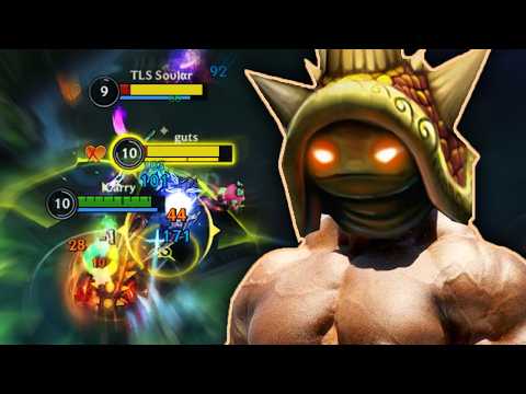 Wild Rift Rammus is Strong Jungle! Fast Rotation Gameplay