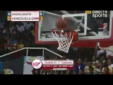 Highlights LPB 24/04 Cocodrilos de Caracas vs Trotamundos de Carabobo
