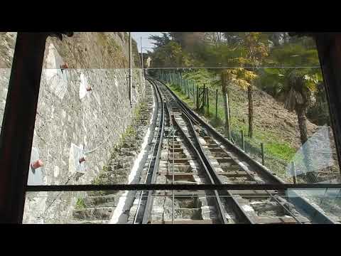 Standseilbahn Funicolare Monte Brè Lugano Tessin Schweiz