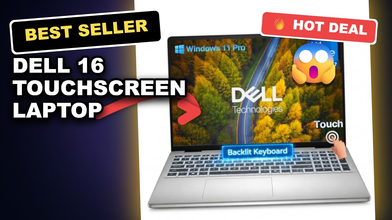 Dell 16 Touchscreen Laptop Review: Is This Core 7 Powerhouse Worth It? review video