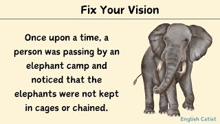 Improve your English with stories_English Stories with Subtitle_Fix Your Vision #englishstories 🇬🇧