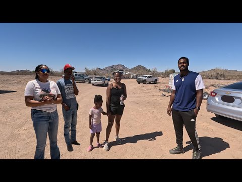 Inside Living Off Grid In Arizona Desert On 40 Acre Homestead Tour