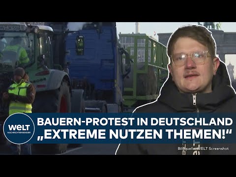 BAUERN-PROTESTE IN DEUTSCHLAND: Ampel hält an Aus für Agar-Diesel fest! Landwirte planen Aktionen