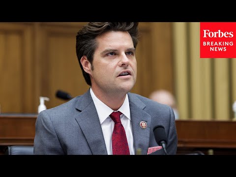 Matt Gaetz’ Friend Is Reportedly Cooperating With Feds On Sexual Misconduct Probe | Forbes