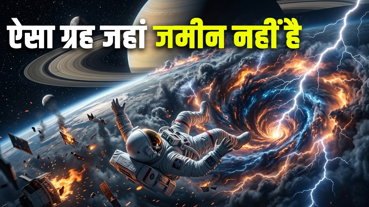 Saturn के Storms के अंदर गिरने का सबसे डरावना सच | What If We Fell Into Saturn’s Sto