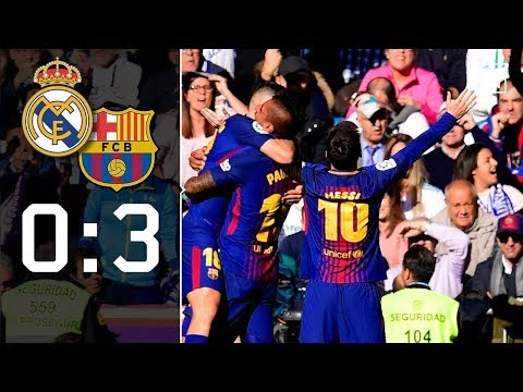 Lionel Messi  Co  erobern das Bernabeu Real Madrid – Barcelona 03  Highlights  LaLiga  DAZN