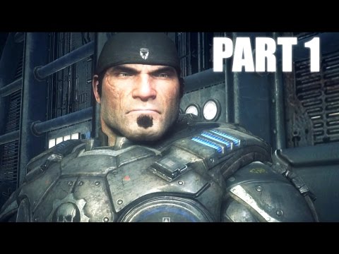 Gears of War: Ultimate Edition Walkthrough Part 1 "Ashes" Let's Play 1080p HD