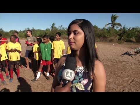 Atacante Crislan marca um golaço