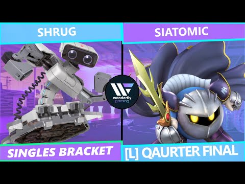 Wonderfly Weekly #113 Stack'd | ShrUg (ROB) vs SCH | Siatomic (Meta Knight) Losers Quarter Finals