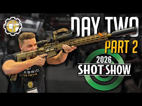 SHOT Show 2026 Day 2 Part 2 | The American-Made SR3M, Modern Hi-Power Pistols, & More